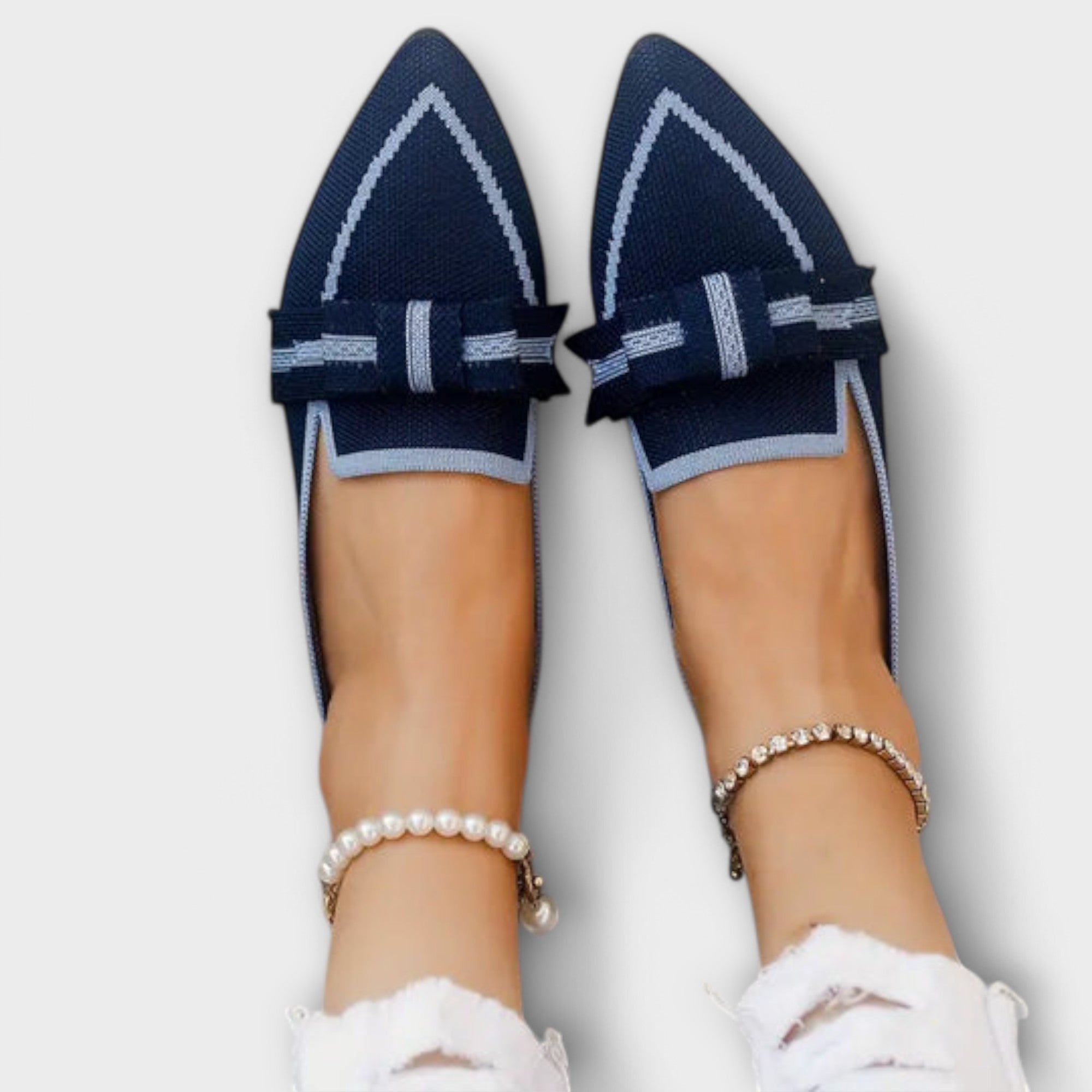 Vlakke Dameschoenen met Geknoopt Design