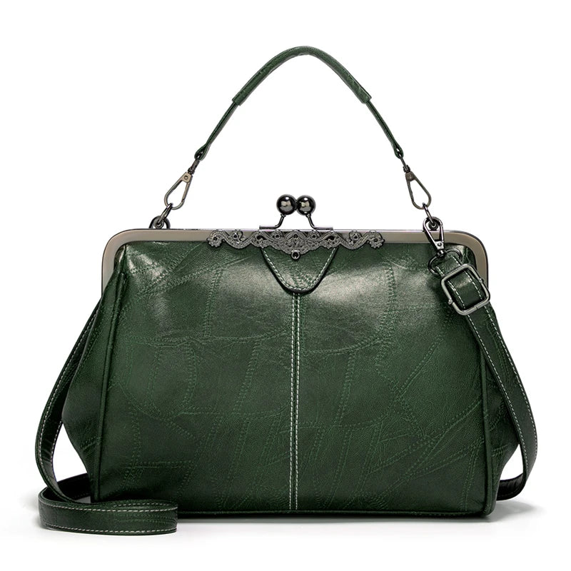 Iris | VINTAGE LEREN TAS
