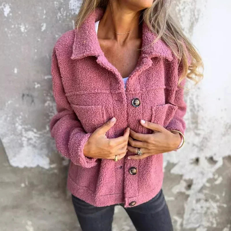 Laluna® | Modieuze wollen coat