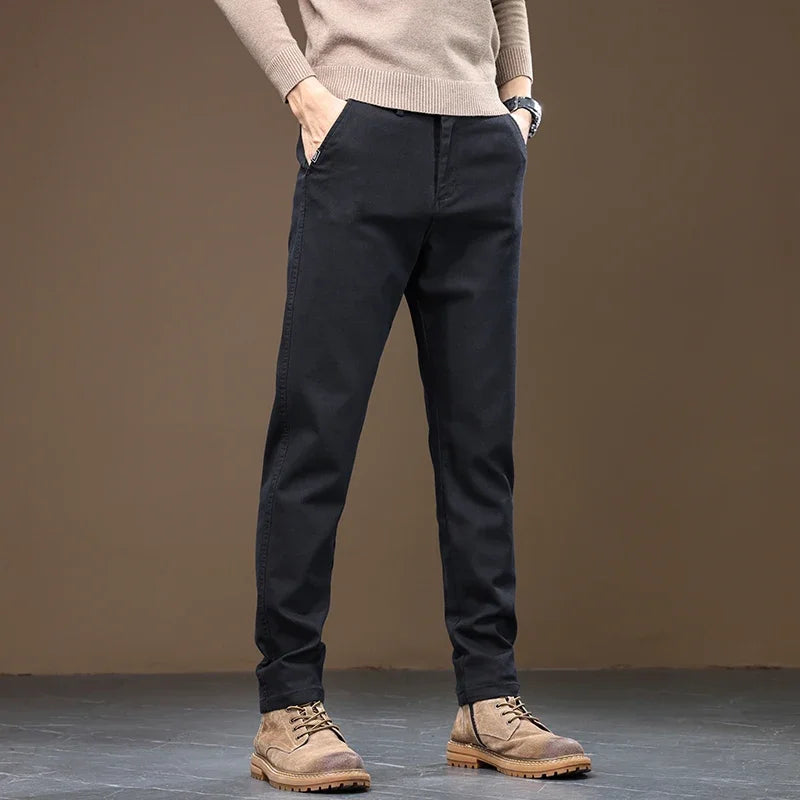 Casual Rechte Broek Voor Mannen