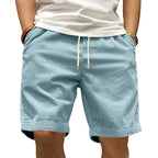 Laluna® | Casual korte broek in velours met ribbels