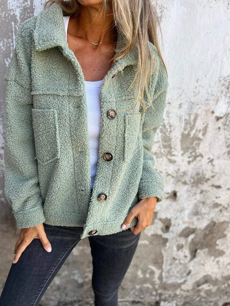 Laluna® | Modieuze wollen coat