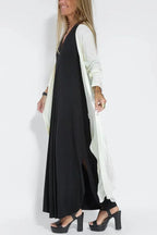 Laluna® | Modieuze Zomerse jurk met Vest