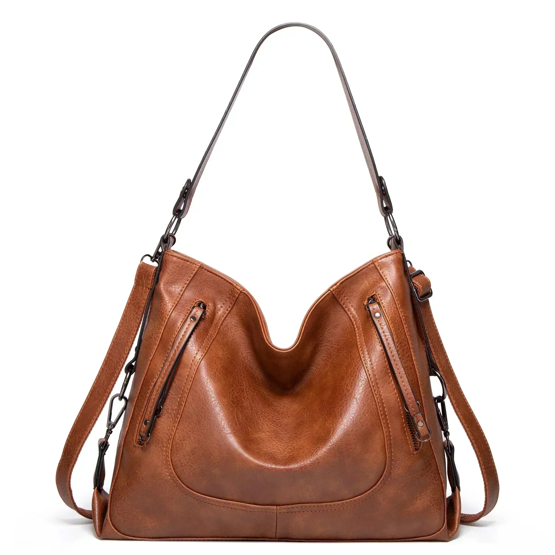 Julia | VINTAGE LEREN TAS
