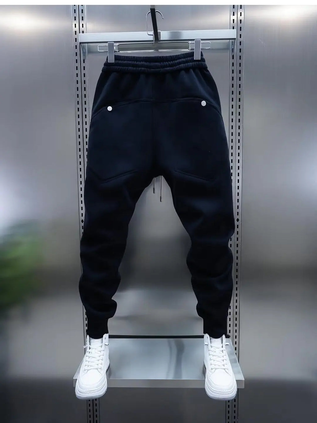 Laluna® | Casual Slim Fit Broek Met Zakken