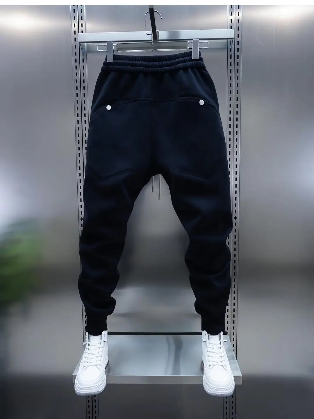 Laluna® | Casual Slim Fit Broek Met Zakken