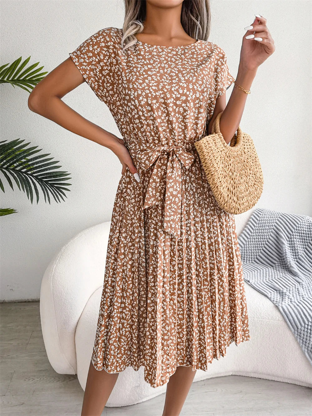 Laluna® | Dames Lente/Zomer Bloemenjurkje