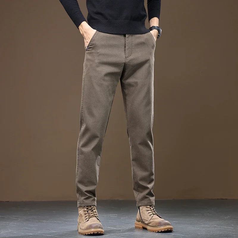 Casual Rechte Broek Voor Mannen