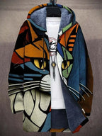 Laluna® | Bedrukte Modieuze Kattenvest