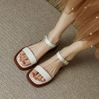 Laluna® | Zomerse Leren Sandalen