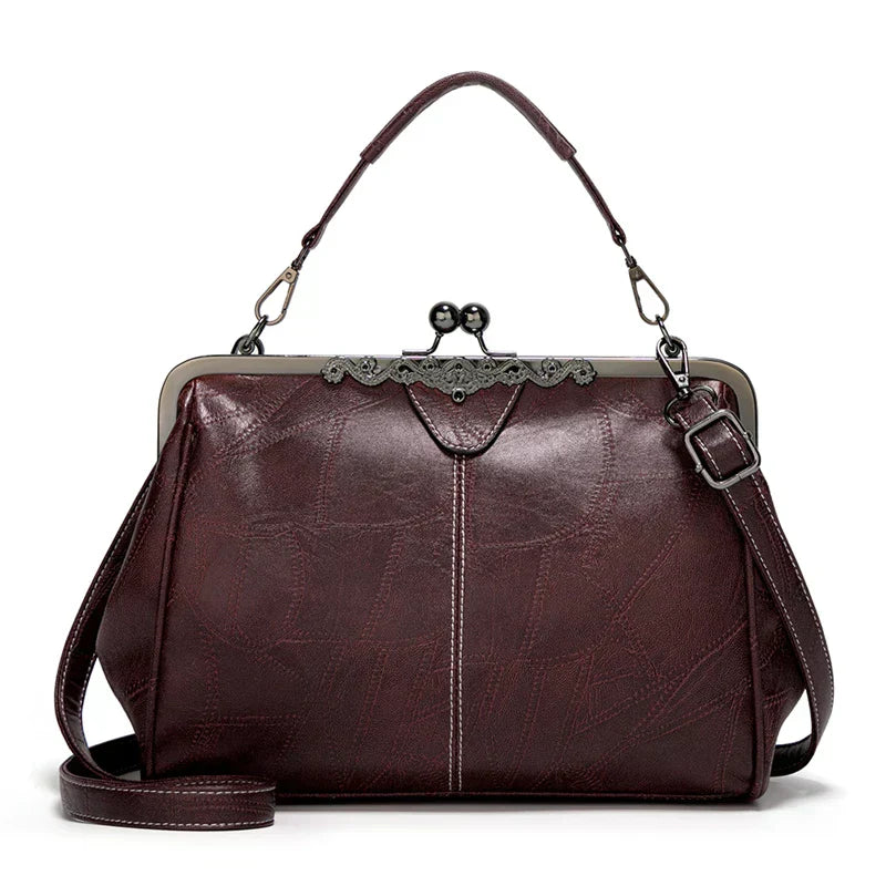Iris | VINTAGE LEREN TAS