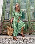 Isabel | Lange Boho Jurk