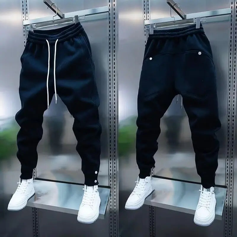 Laluna® | Casual Slim Fit Broek Met Zakken