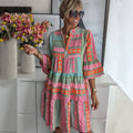 Juliane – Boho Swingjurk