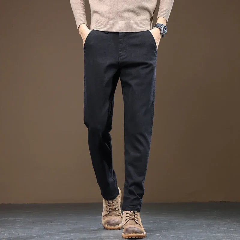 Casual Rechte Broek Voor Mannen