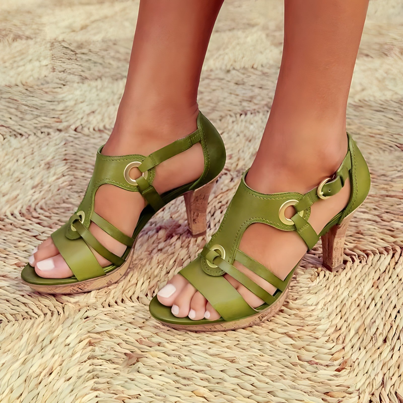 Laluna® | Klassieke Modieuze Haksandalen