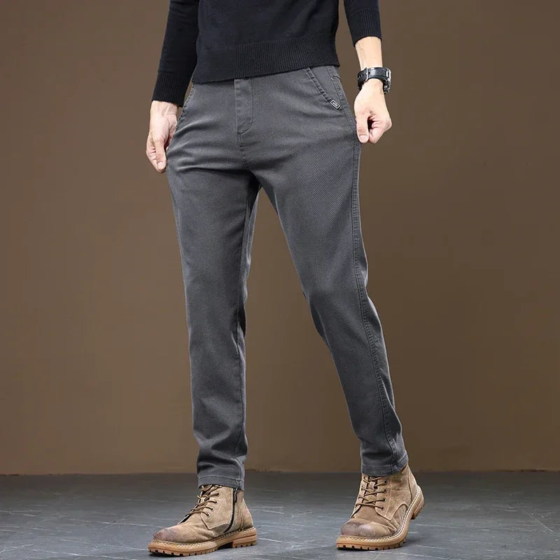 Casual Rechte Broek Voor Mannen