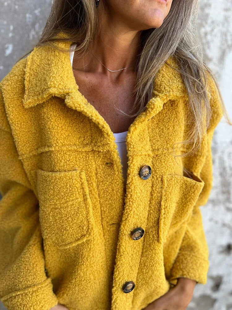 Laluna® | Modieuze wollen coat