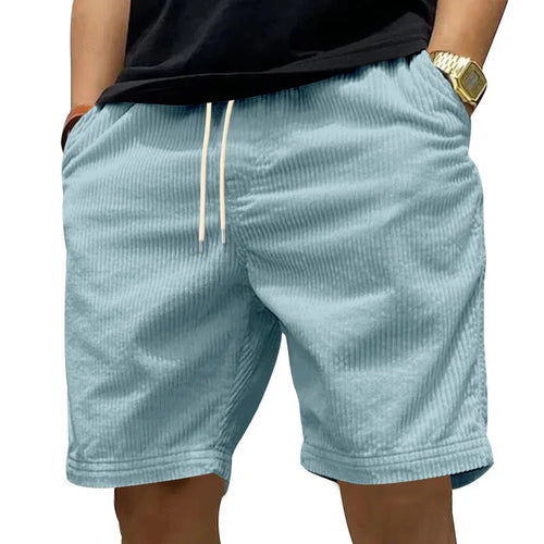 Laluna® | Casual ribfluwelen short