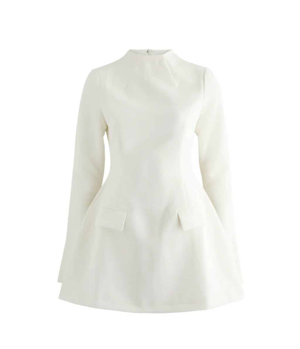 Laluna® | Korte jurk met splitmouwen