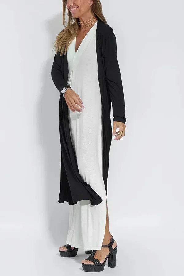 Laluna® | Modieuze Zomerse jurk met Vest