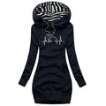 Laluna® | Stijlvolle Lange Winter jurk/trui