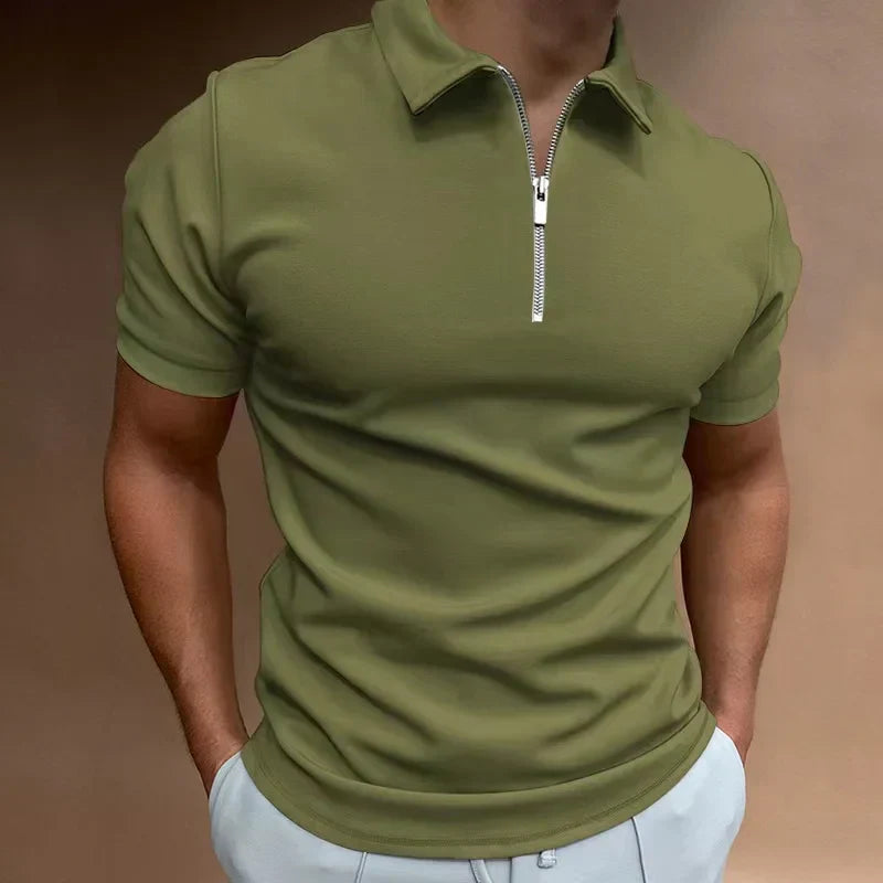 Laluna® | Klassieke Rits Polo Shirt 2+1 Gratis