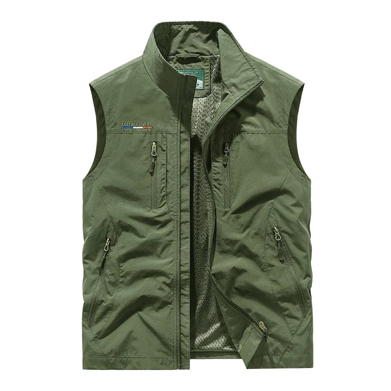 Laluna® | Modieuze Mesh Bodywarmer