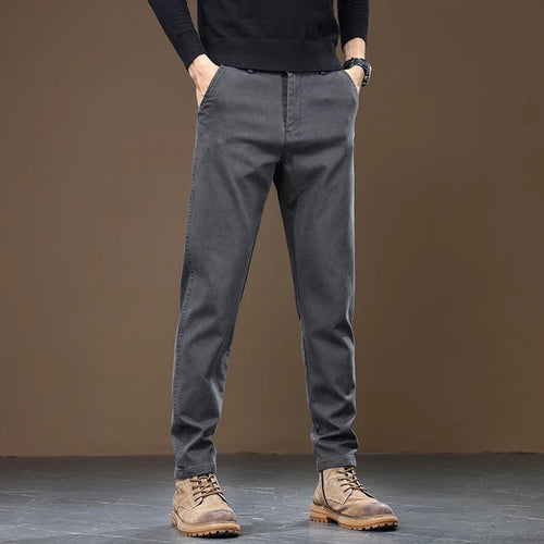 Casual Rechte Broek Voor Mannen