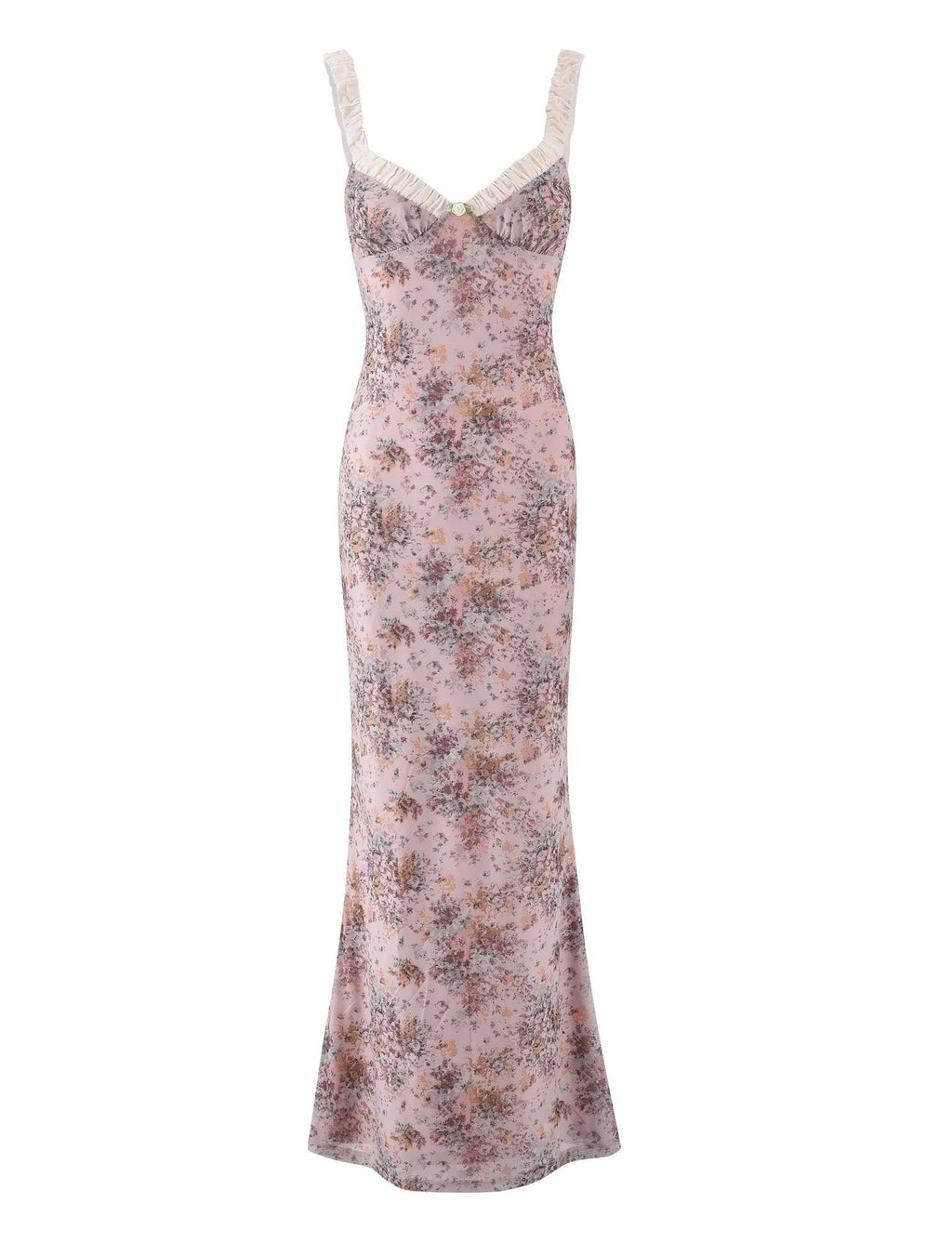 Laluna® | Roze Camouflage Bloemenjurk