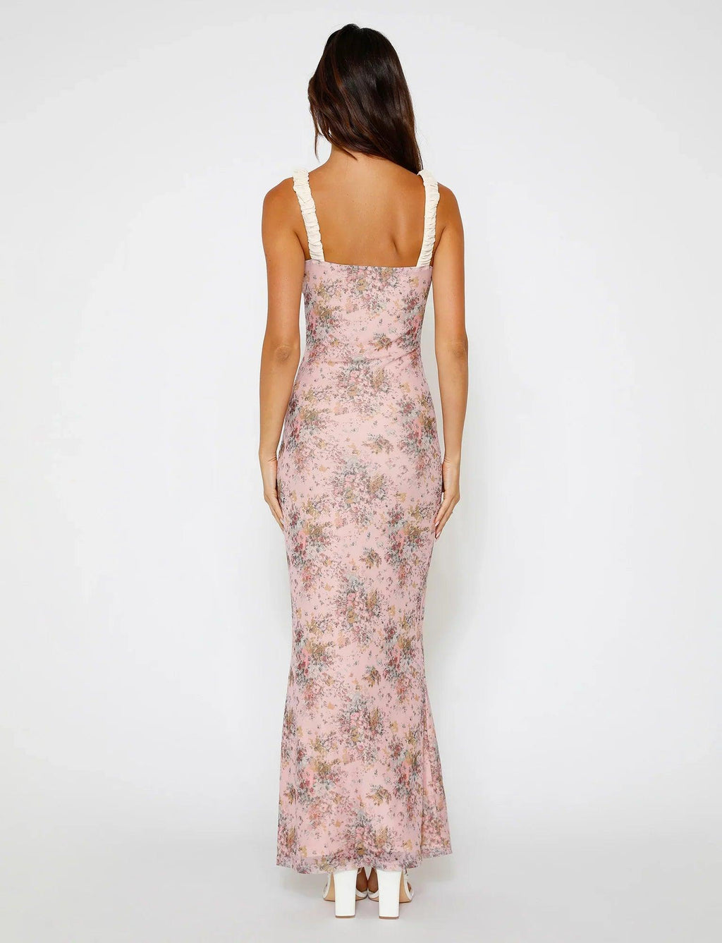 Laluna® | Roze Camouflage Bloemenjurk