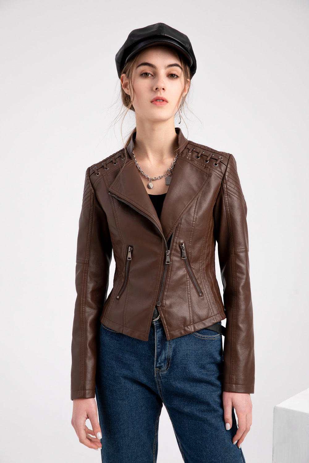 Laluna® | Luxe Leren Jas