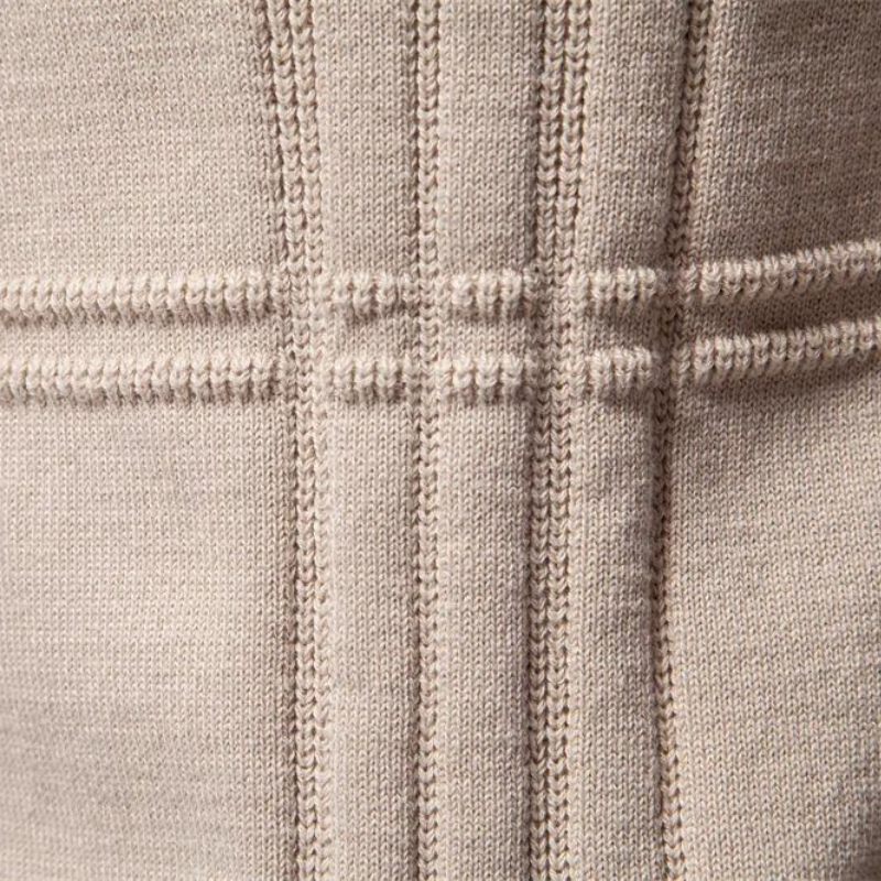Laluna® | Katoenen Herentrui Met Streepdesign