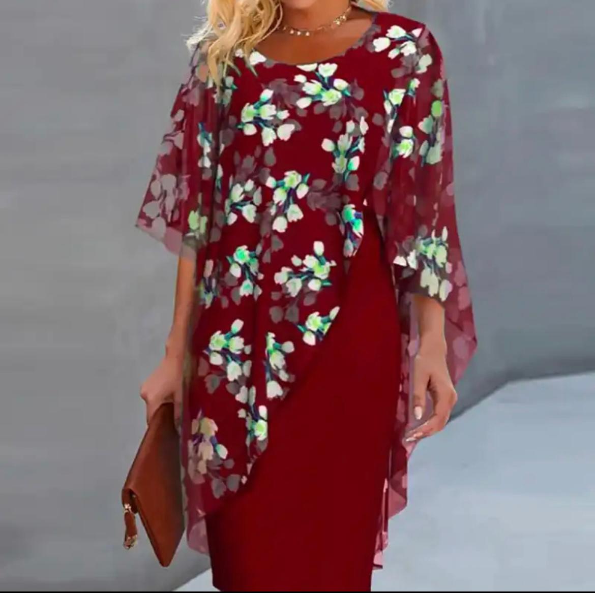 Laluna® | Elegante Bloemenjurk
