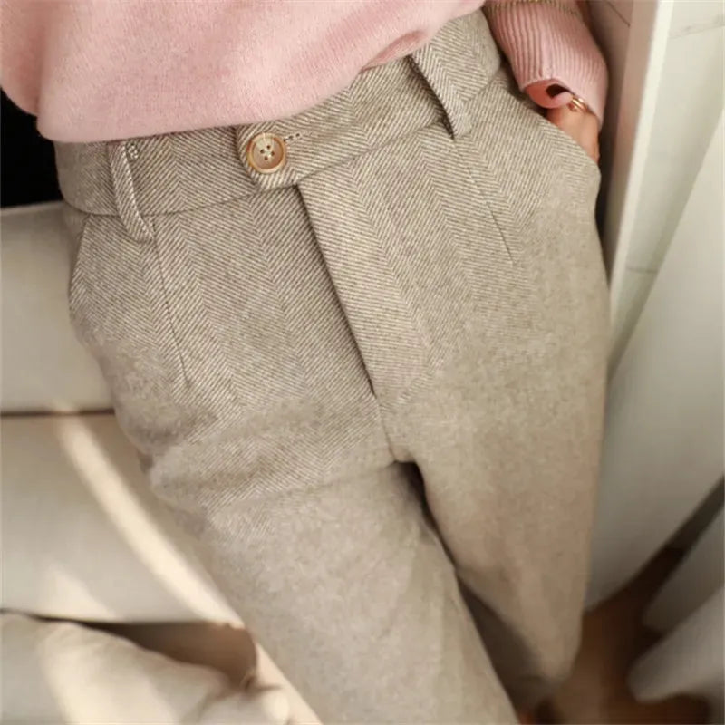 Eva | Stijlvolle Hoge Taille Broek