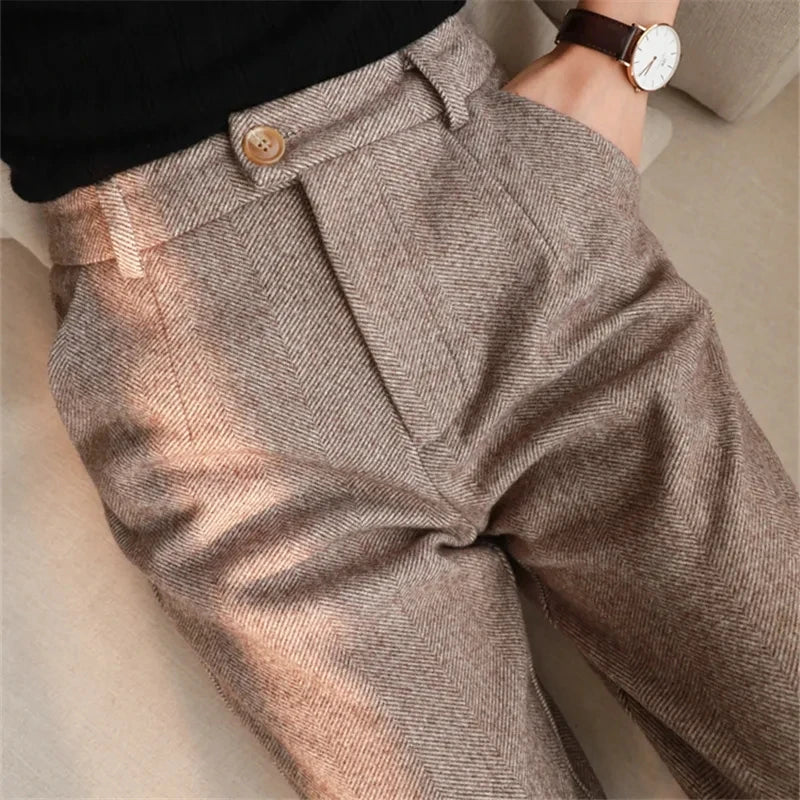 Laluna® | Stijlvolle Hoge Taille Broek