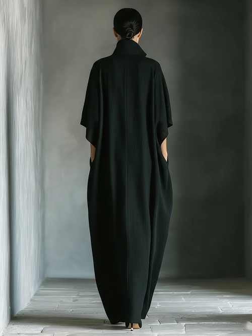 Alessandra • Lange oversized minimalistische jurk