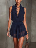 Fenna | Combi-Short met Kant en Volants