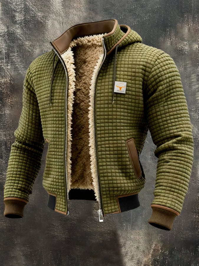 Gevoerde Fleece Jas voor Mannen