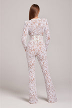LALUNA® | JUMPSUIT MET KANT