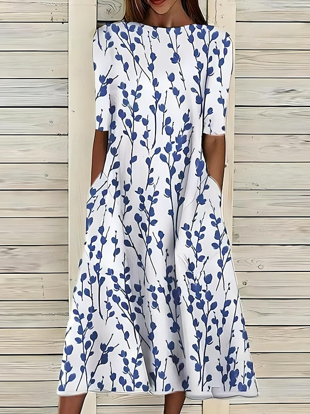 Laluna® | Jurk met Bloemenprint