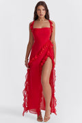Laluna® | Maxi jurk Met Ruches