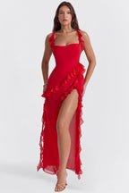 Laluna® | Maxi jurk Met Ruches
