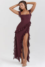 Laluna® | Maxi jurk Met Ruches