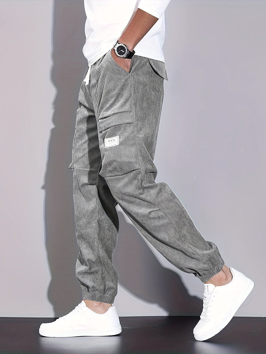 Laluna® | Corduroy Cargo Broek