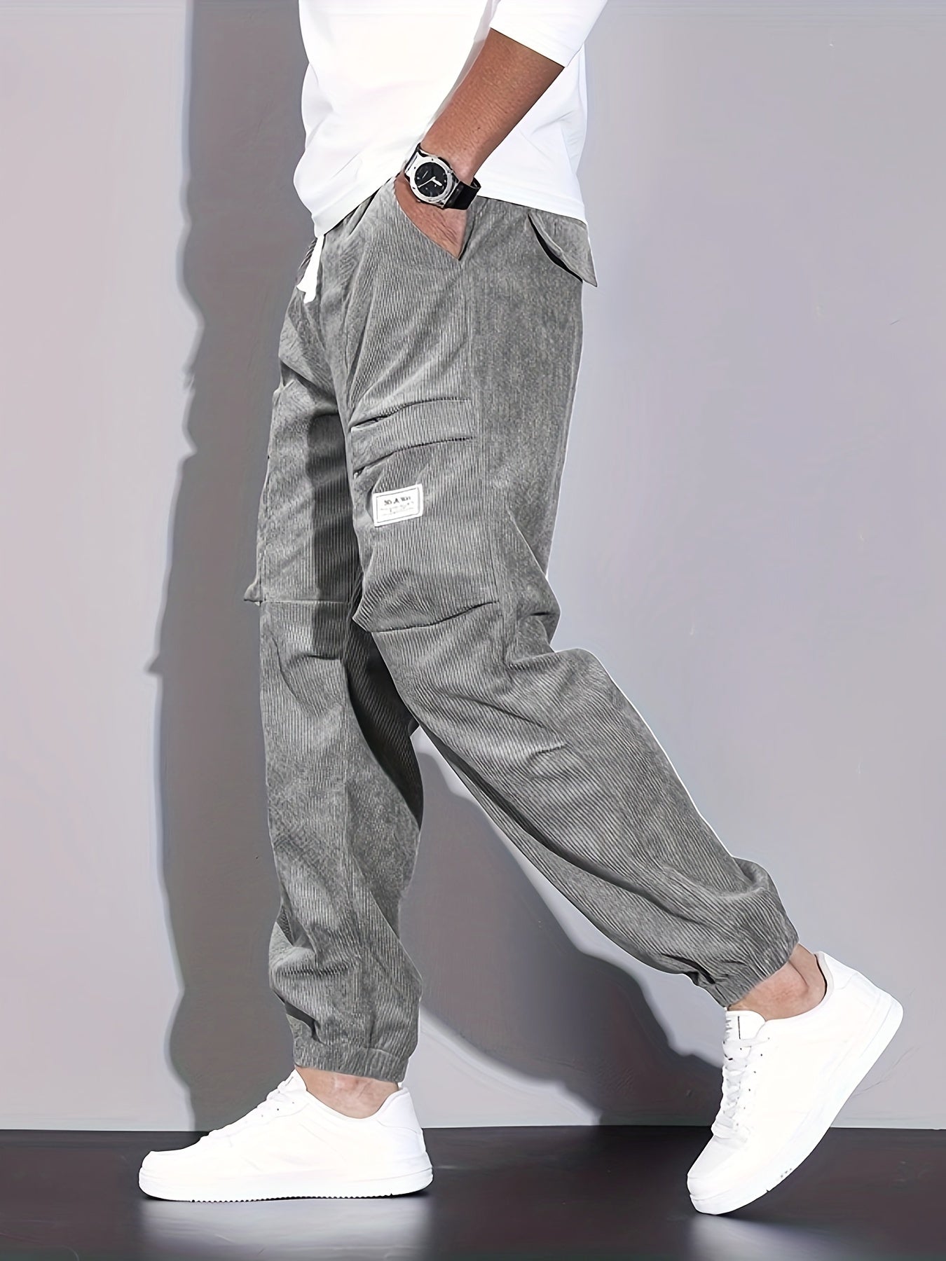 Laluna® | Corduroy Cargo Broek