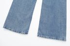 LALUNA® | STRAIGHT WHITE BOXER JEANS