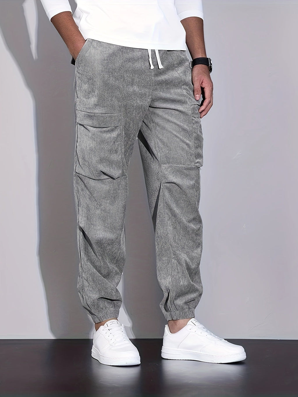 Laluna® | Corduroy Cargo Broek