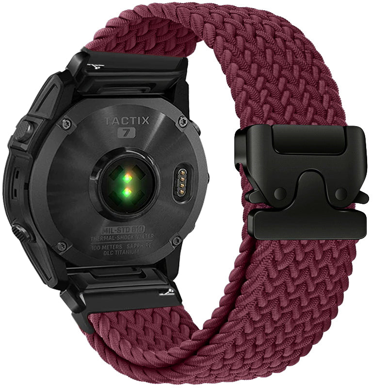 Parachute Buckle Nylon Band voor Garmin Fenix - 6X 6 Pro 8 7 7X 5 5X Plus