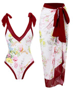 Bloom Set – Badpak met lange rok